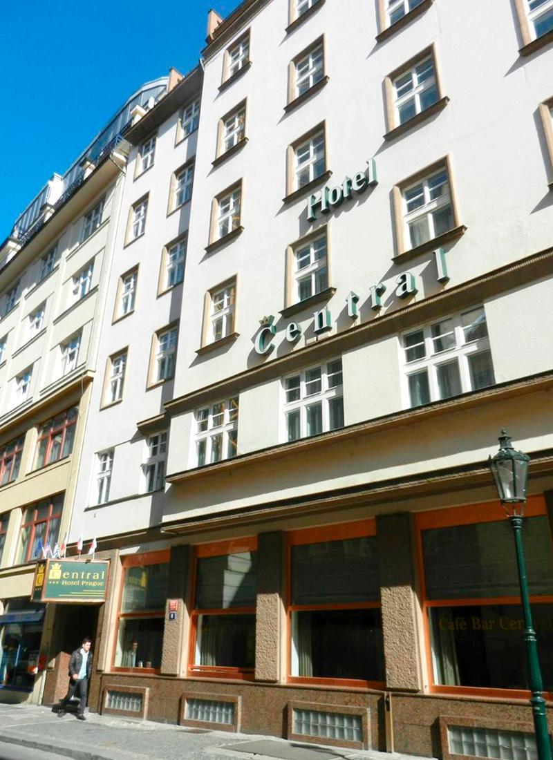 Central Hotel Praga Exterior foto